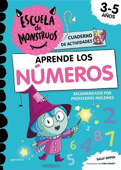 APRENDER LOS NÚMEROS EN LA ESCUELA DE MONSTRUOS | 9788419085894 | RIPPIN, SALLY