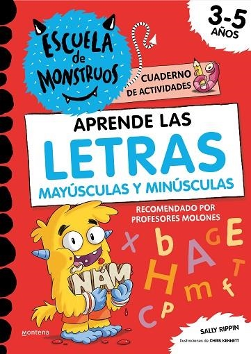 APRENDER A ESCRIBIR LAS LETRAS EN LA ESCUELA DE MONSTRUOS | 9788419085887 | RIPPIN, SALLY