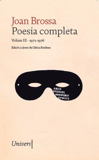 POESIA COMPLETA JOAN BROSSA | 9788418887666 | BROSSA CUERVO, JOAN