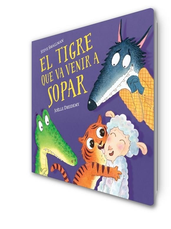 EL TIGRE QUE VA VENIR A SOPAR (L'OVELLETA QUE VA VENIR A SOPAR. LLIBRE DE CARTRÓ | 9788448859657 | SMALLMAN, STEVE/DREIDEMY, JOËLLE