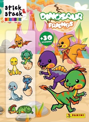 STICK & STACK - DINOSAUR FRIENDS | 9788427873797 | PANINI ESPAÑA S.A.