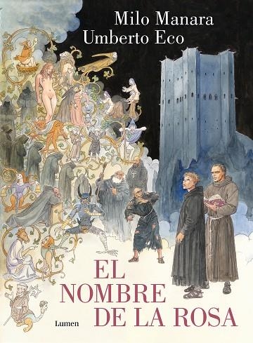 EL NOMBRE DE LA ROSA. LA NOVELA GRÁFICA | 9788426425737 | MANARA, MILO/ECO, UMBERTO