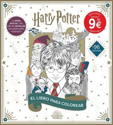 HARRY POTTER: EL LIBRO OFICIAL PARA COLOREAR | 9791259574695 | VARIOS AUTORES