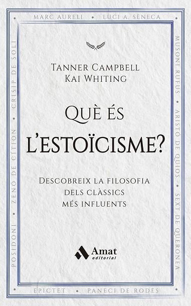 QUÈ ÉS L'ESTOÏCISME? | 9788419870971 | CAMPBELL, TANNER/WHITING, KAI