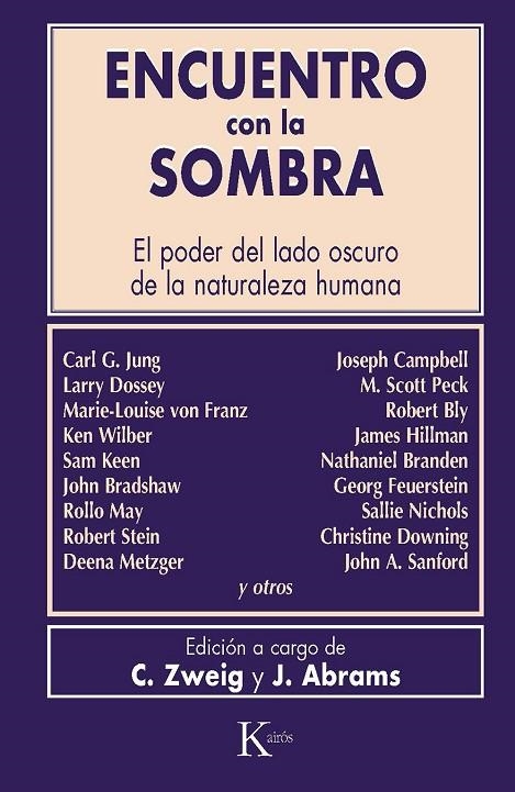 ENCUENTRO CON LA SOMBRA | 9788472452657 | EDICION: ZWEIG, C. - ABRAMSW, J.